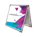 Banner da Terra Bifacciale Frame gadget promozionale