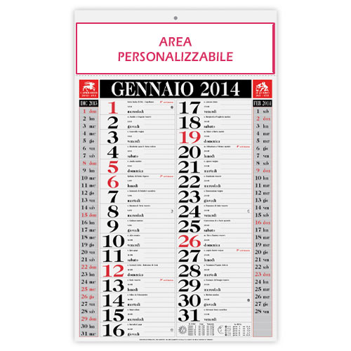 Calendario Classic