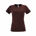 T Shirt Personalizzata Classic Donna Bordeaux