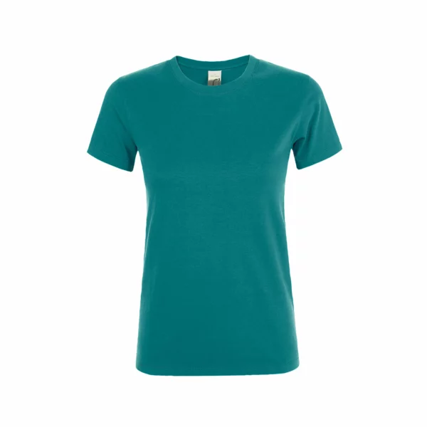 T Shirt Personalizzata Classic Donna Verde Petrolio