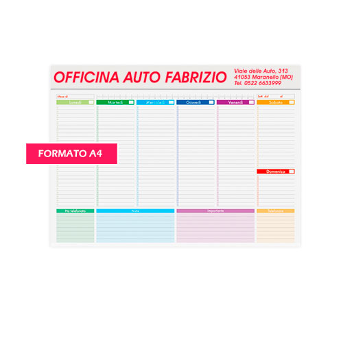 TAPPETINO MOUSE & BLOCK-NOTES -SMART NOTES - RAINBOW Tappetino per