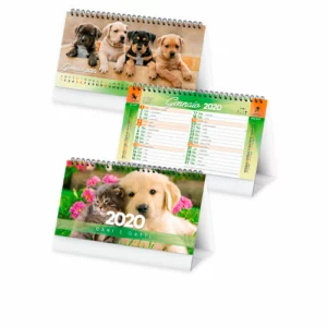 Calendario da tavolo Cani & Gatti