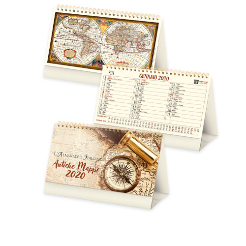 Calendario da tavolo Old Style gadget personalizzato