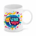 Tazza Personalizzata Sublimazione Live Now