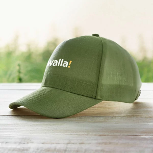 Cappellino Personalizzato Canapa Ambientato