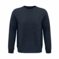 Felpa Personalizzata Cotone Organico Eco Blu Notte