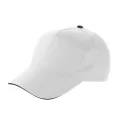 Cappellino Personalizzato Consegna Veloce Express 48 Cappello Con Visiera Cotone Personalizzato Bianco