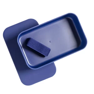 Lunch Box Personalizzato Classic Blu Aperto