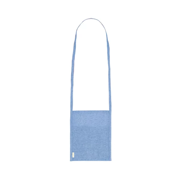 Porta Calice Cotone Riciclato Blu