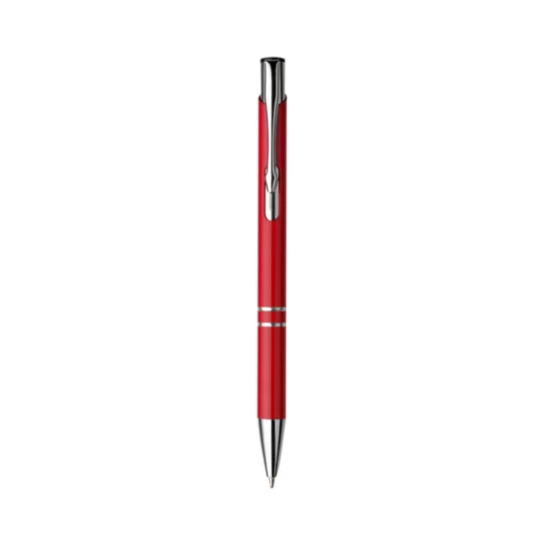 Penna Personalizzata Consegna Veloce Silver Rosso