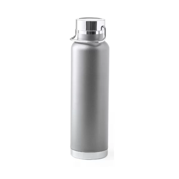 Thermos Borraccia Con Isolamento In Rame Grigia