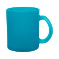 Tazza Personalizzata Vetro Colorato Casper Azzurro Celeste